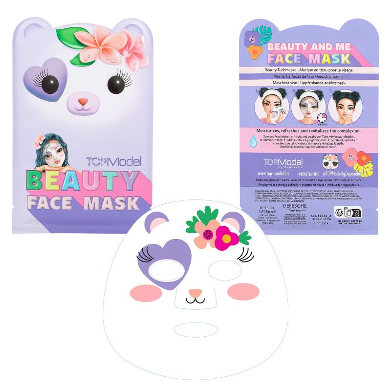 TOPModel BEAUTY and ME - Face Mask Animal