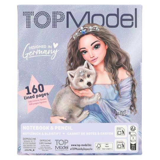 TOPModel - Notebook & Pencil WOLF