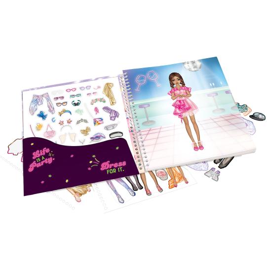 TOPModel - Dress Me Up Sticker Book Party