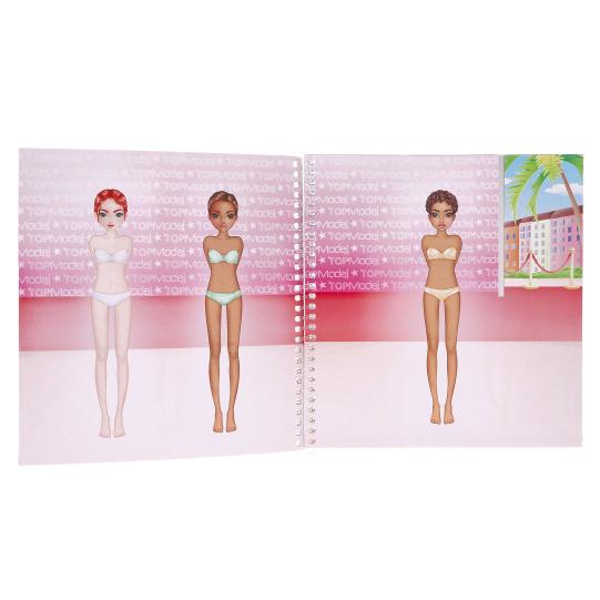 TOPModel - Dress Me Up Sticker Book Party