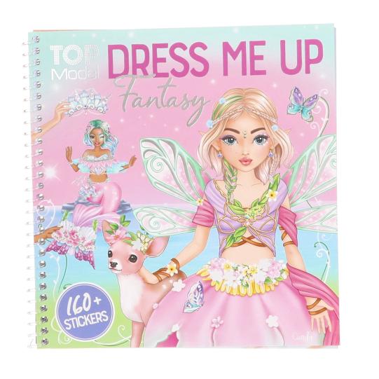TOPModel Dress Me Up Fantasy Sticker Book