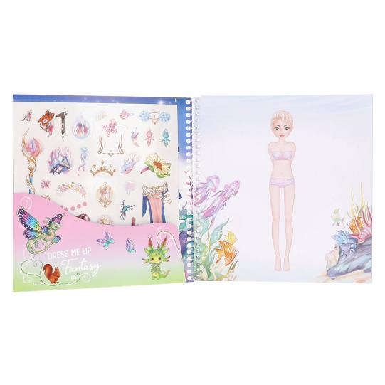 TOPModel Dress Me Up Fantasy Sticker Book