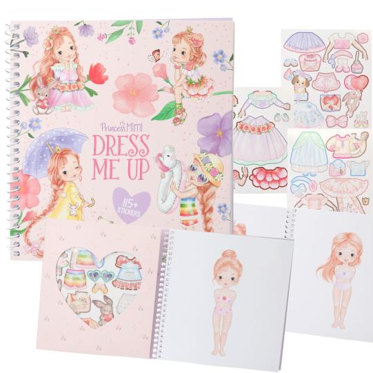 Princess Mimi Dress Me Up Sticker Book