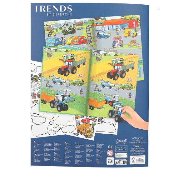 Create Your Action World Sticker Book