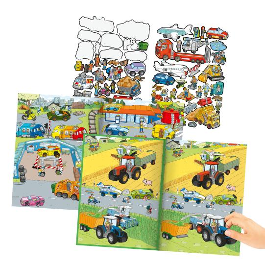 Create Your Action World Sticker Book