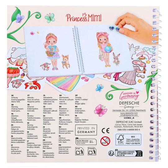Princess Mimi Sticker Book - Dress Me Up