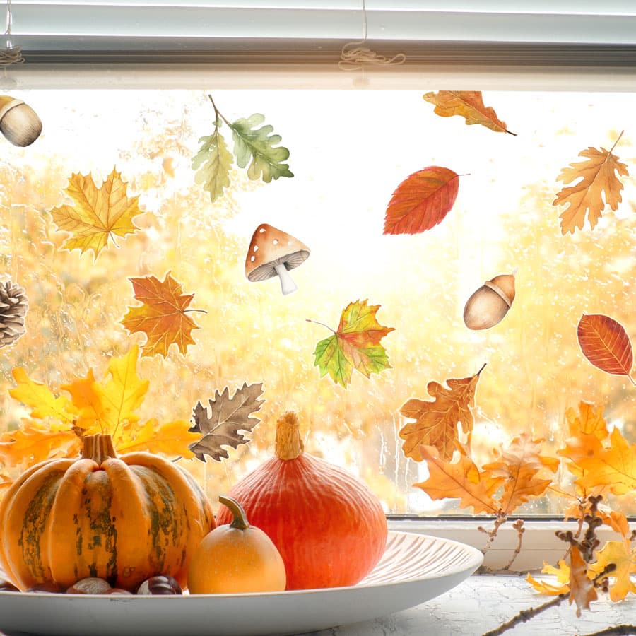 Window Sticker Pack - Autumn