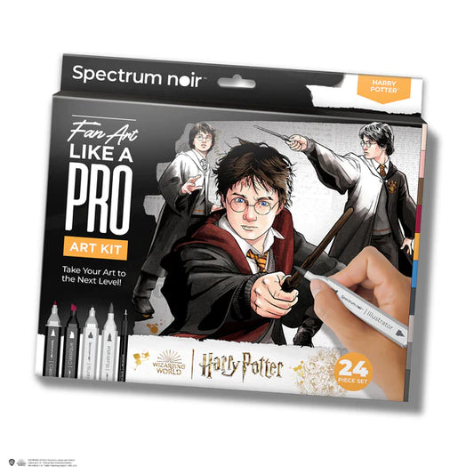 Spectrum Noir Fan-Art Like a Pro Art Markers Kit - Harry Potter