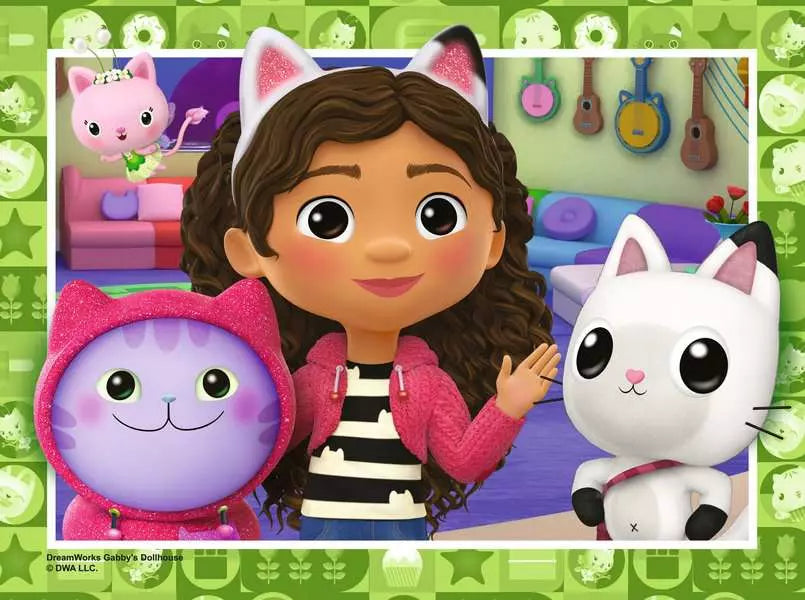 Gabby's Dollhouse - Children’s Puzzles 4 In A Box