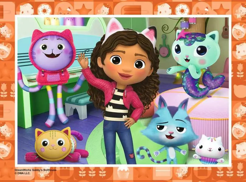 Gabby's Dollhouse - Children’s Puzzles 4 In A Box