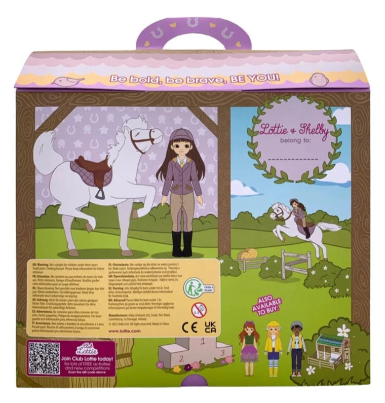 Lottie Dolls - Pony Adventures Doll & Horse Set