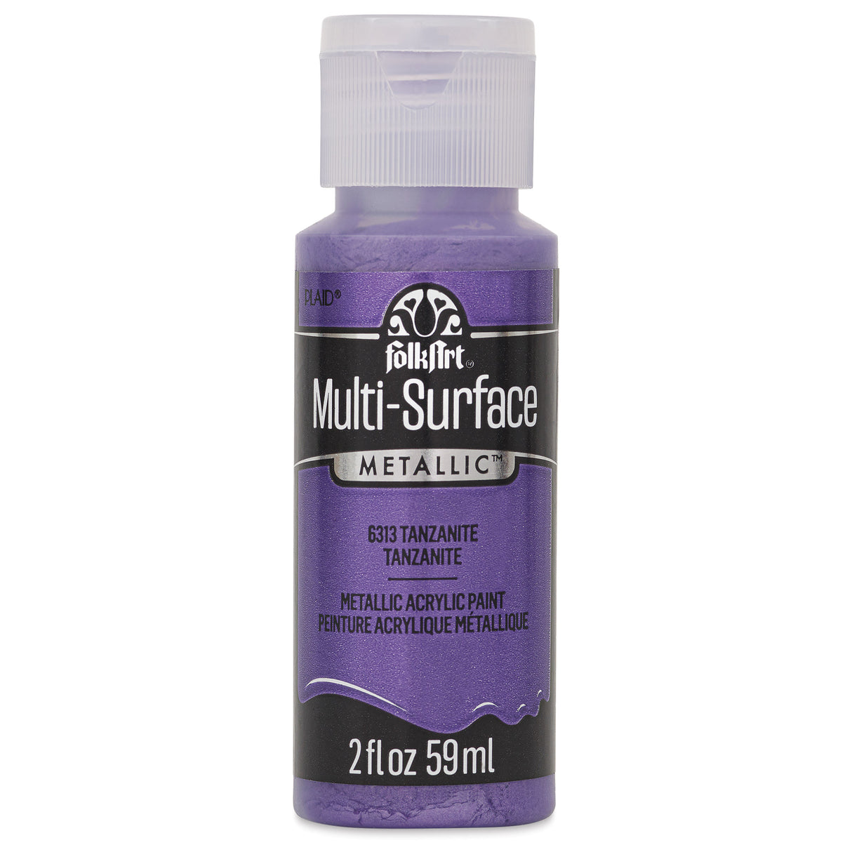 FolkArt Multi-Surface Metallic Acrylic 59ml - Tanzanite