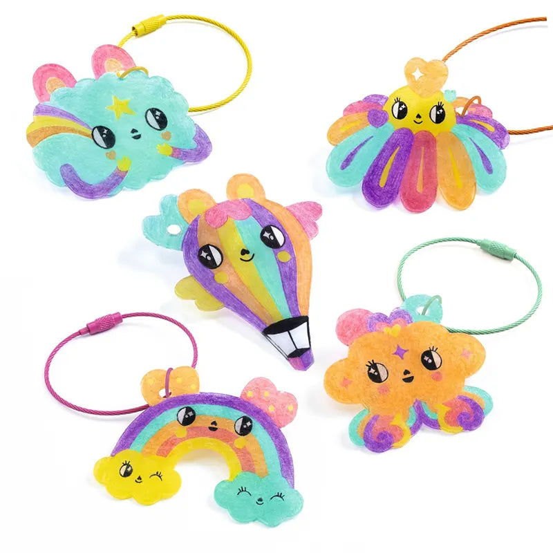 Djeco Kit - Kawaii Keyrings