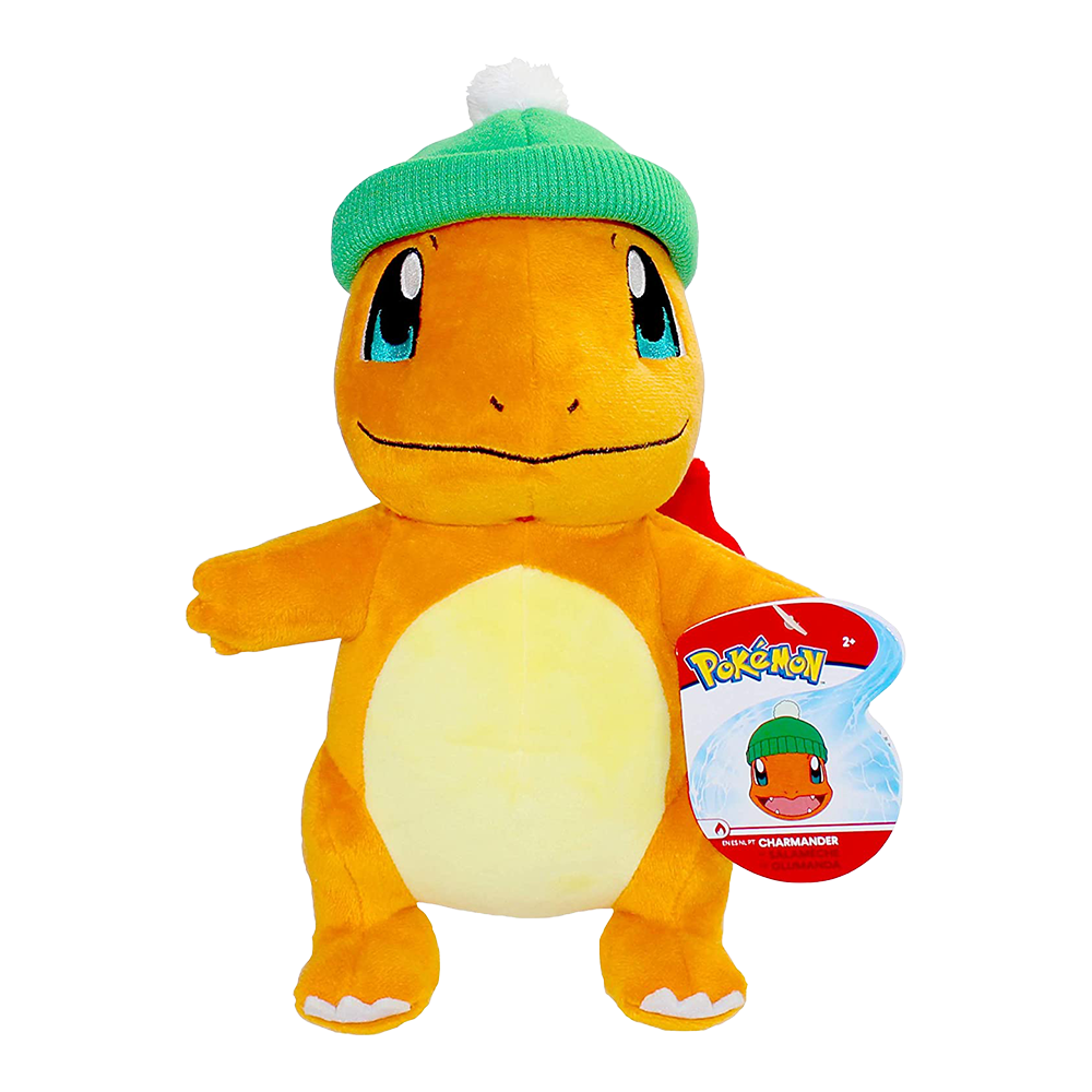 Pokémon Charmander with Beanie Plush Toy 8 Inch