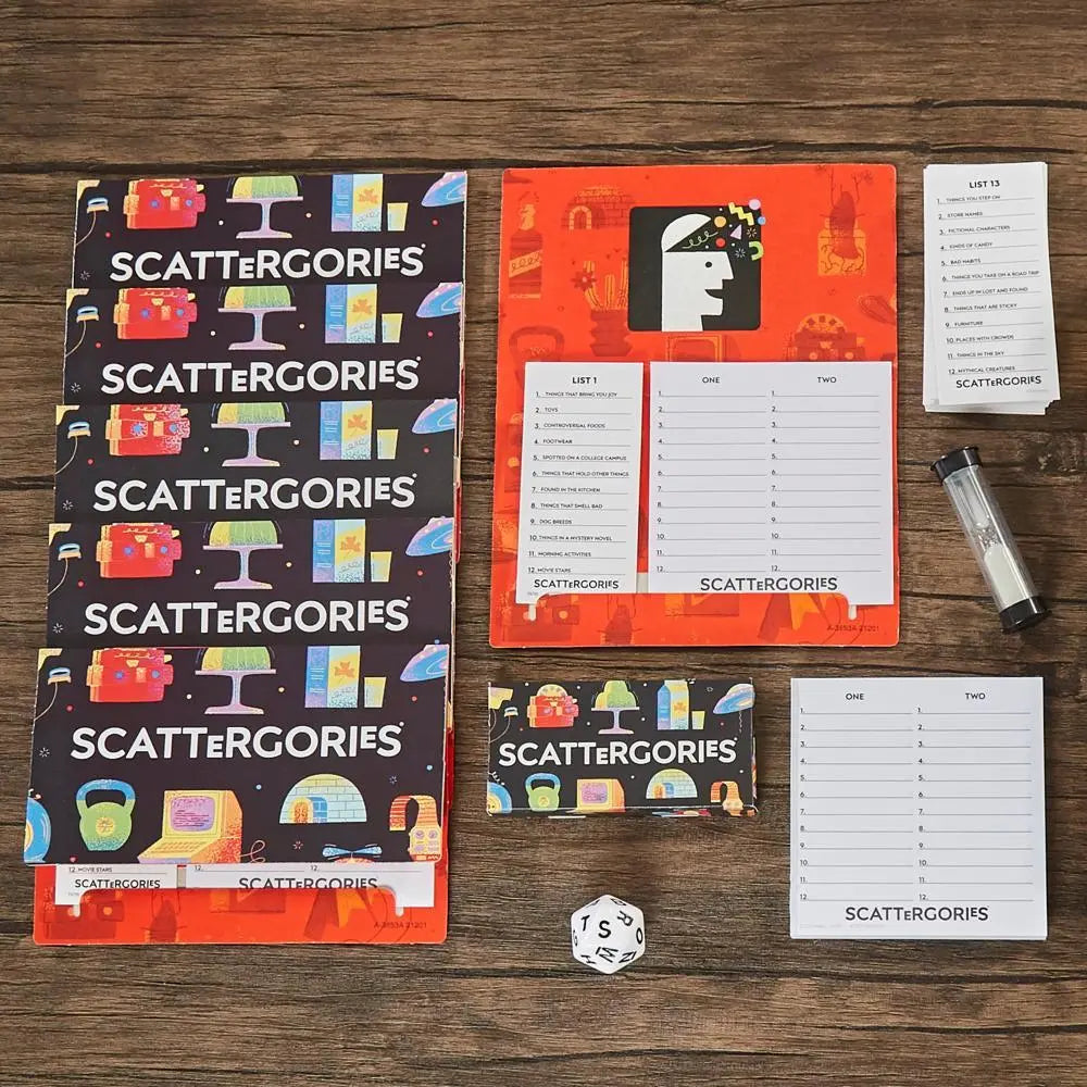 Scattergories Board Game