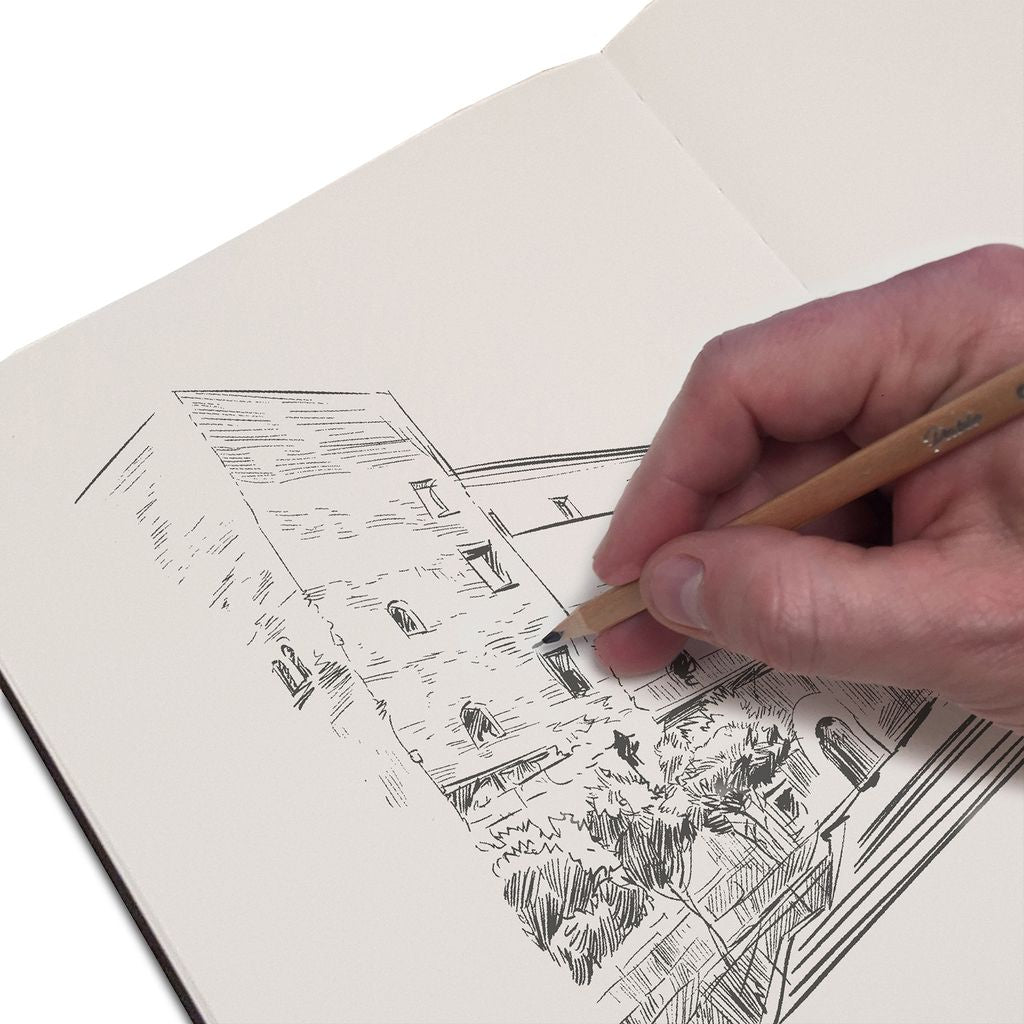 Zieler A5 Hardback Casebound Mixed Media Pad (50 Sheets)