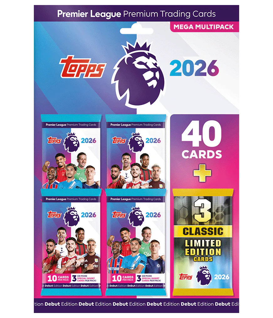 Match Attax Premier League 2026 Debut Edition - Mega Multipack