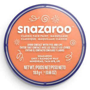 Snazaroo Classic Face Paint Apricot 18Ml