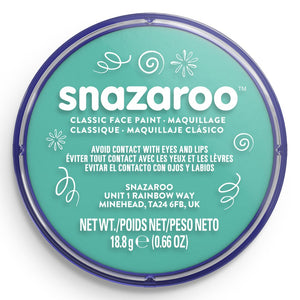 Snazaroo Classic Face Paint Sea Blue 18Ml