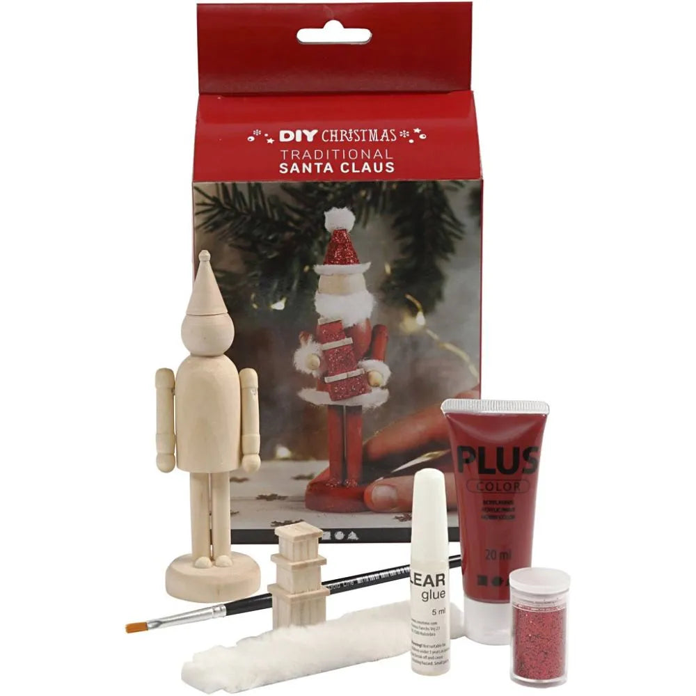 DIY Wooden Santa Claus Craft Kit