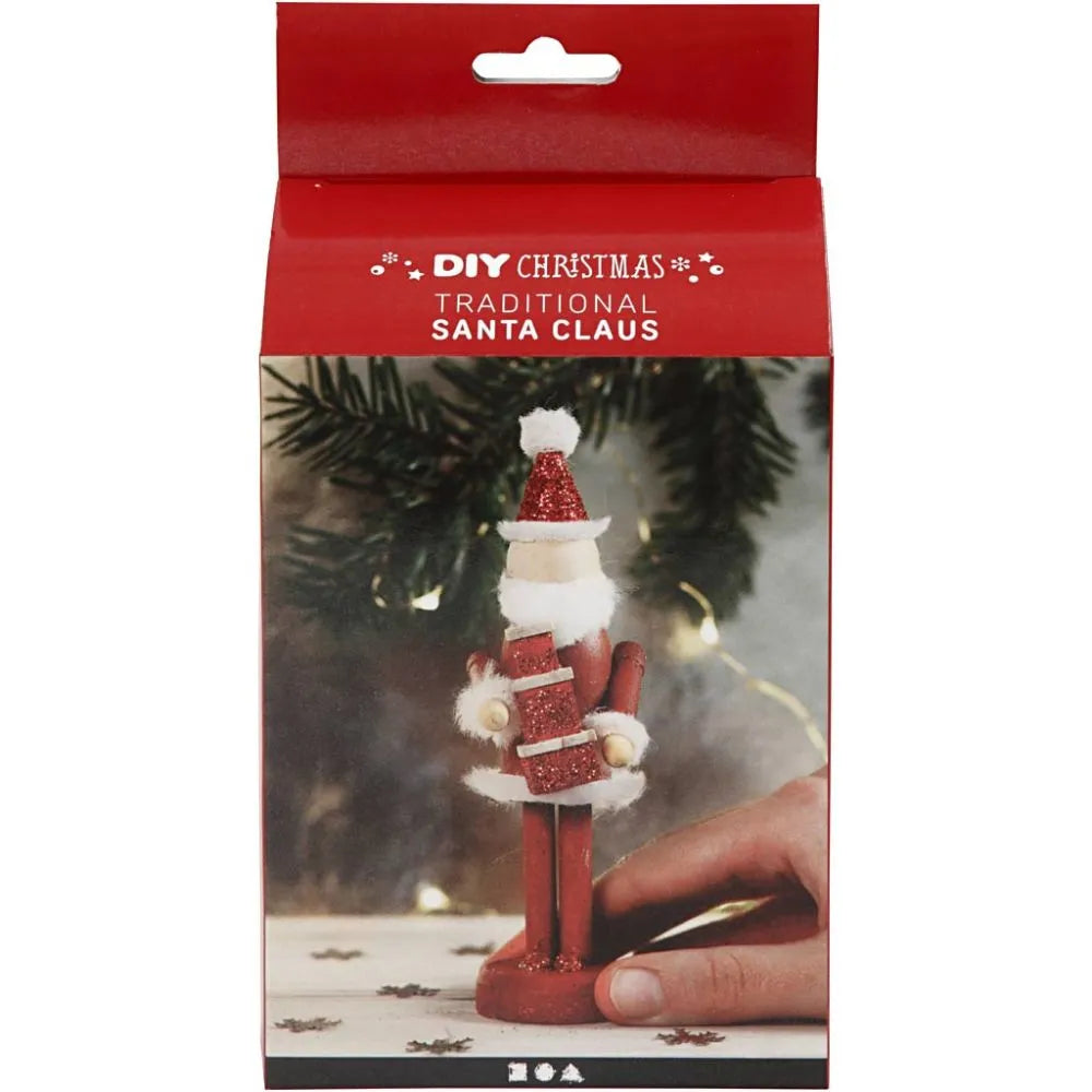 DIY Wooden Santa Claus Craft Kit