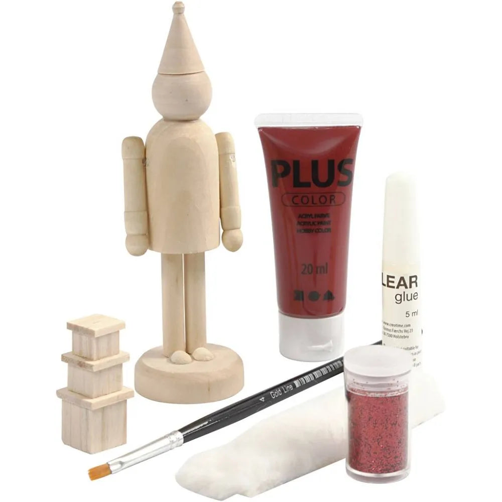 DIY Wooden Santa Claus Craft Kit