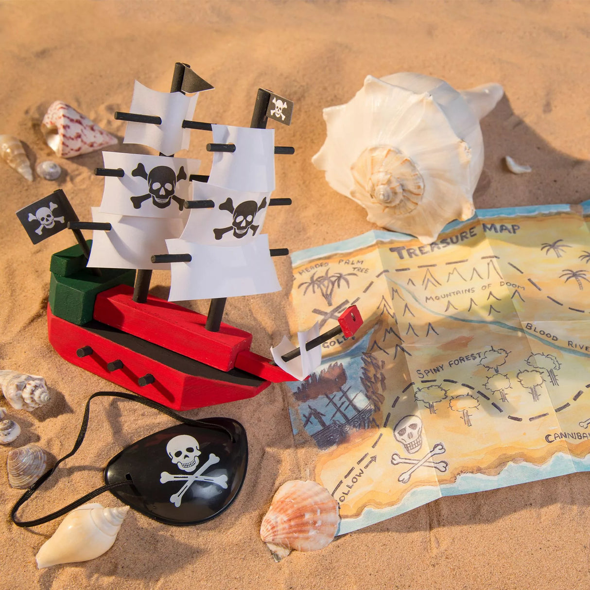 Gift in a Tin - Pirate Ship in a Tin