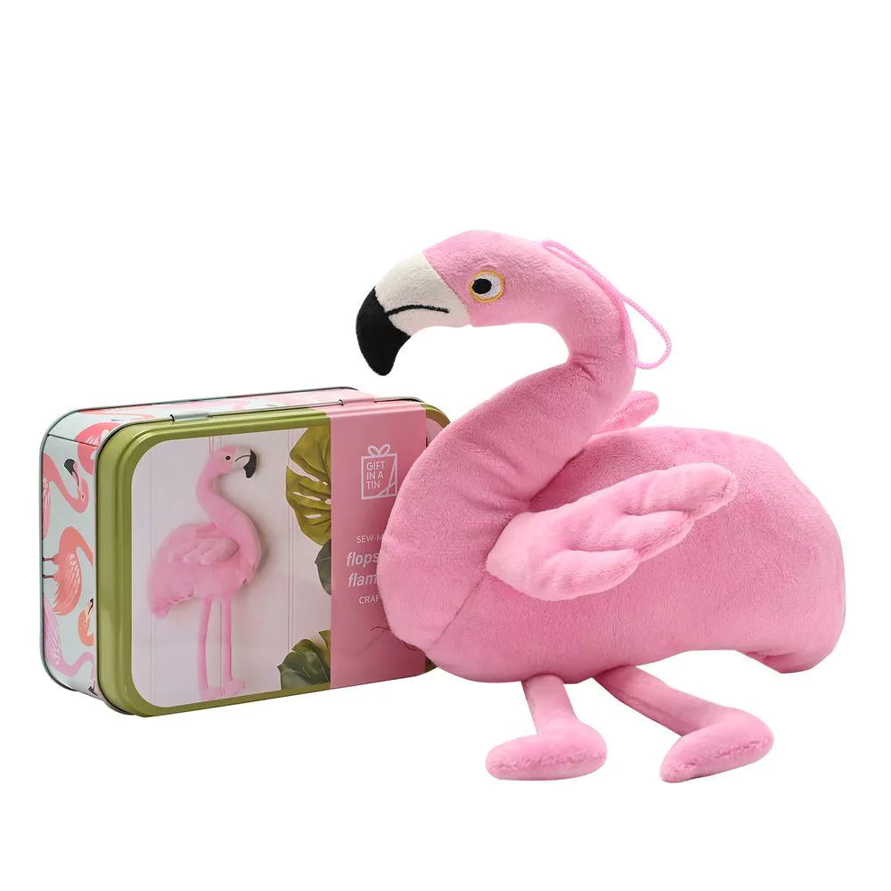 Gift In a Tin - Flopsy The Flamingo