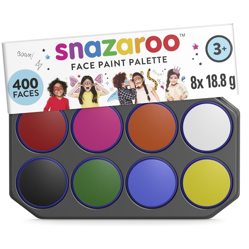 Snazaroo - Professional Face Paint 18m Palette Kit