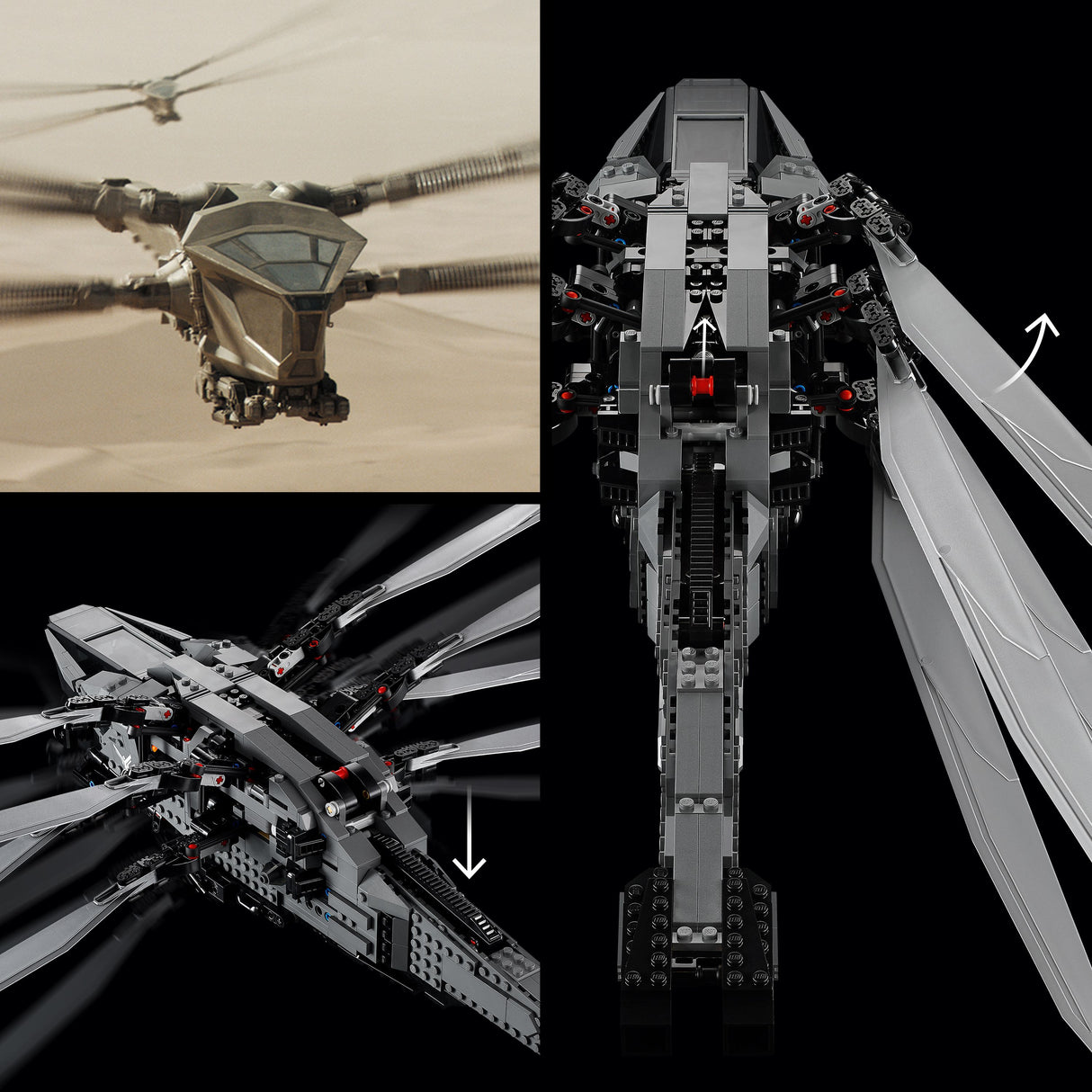 Lego Icons Dune Atreides Royal Ornithopter Set