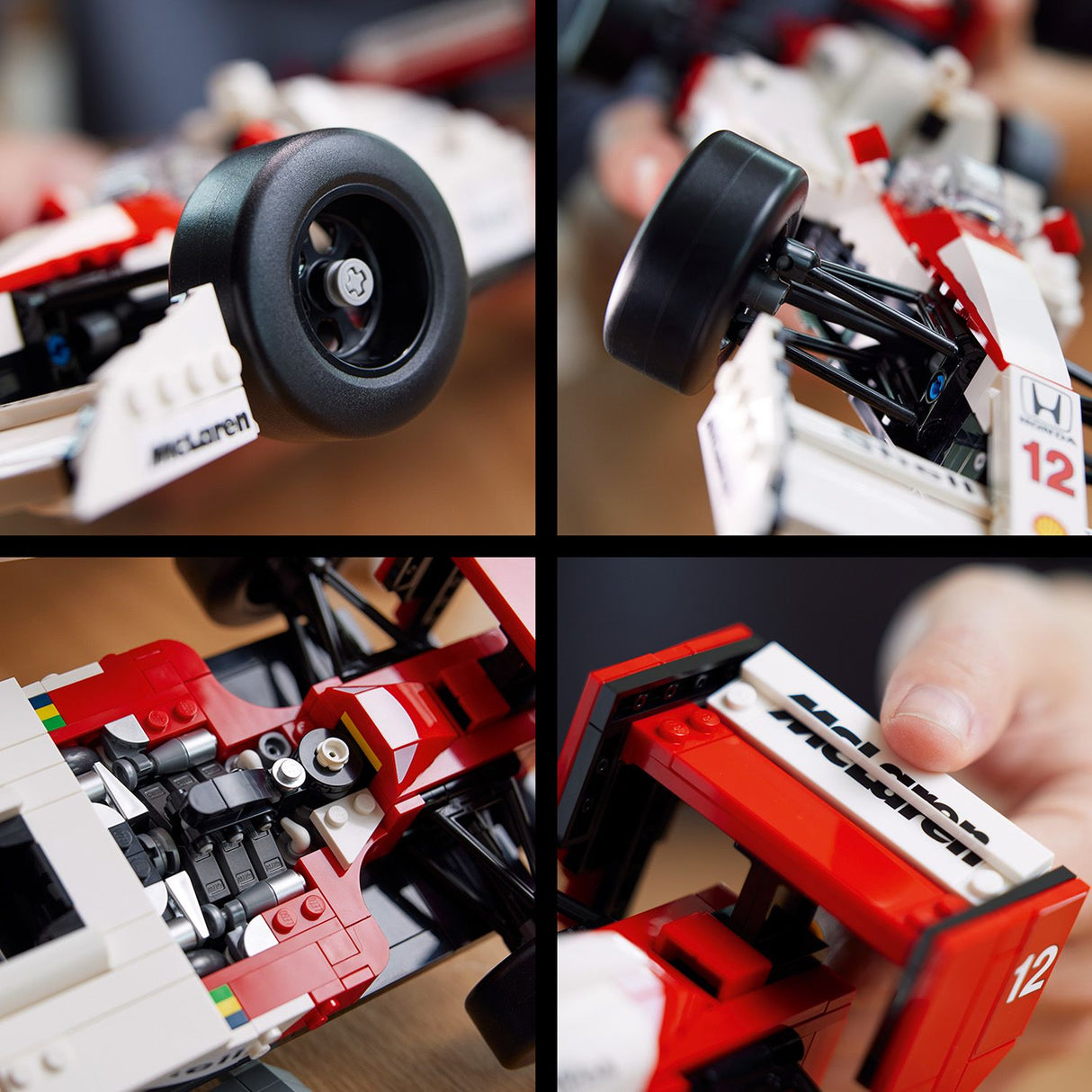 Lego Icons McLaren MP4/4 & Ayrton Senna