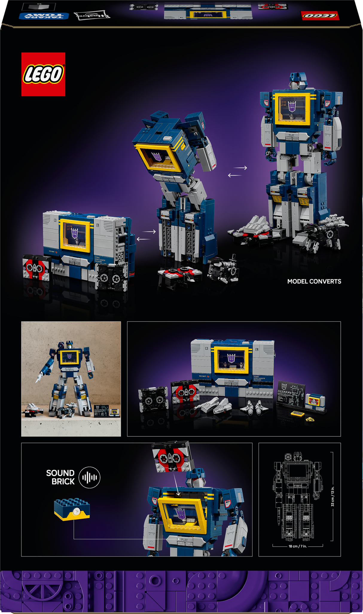 Lego Icons - Transformers: Soundwave