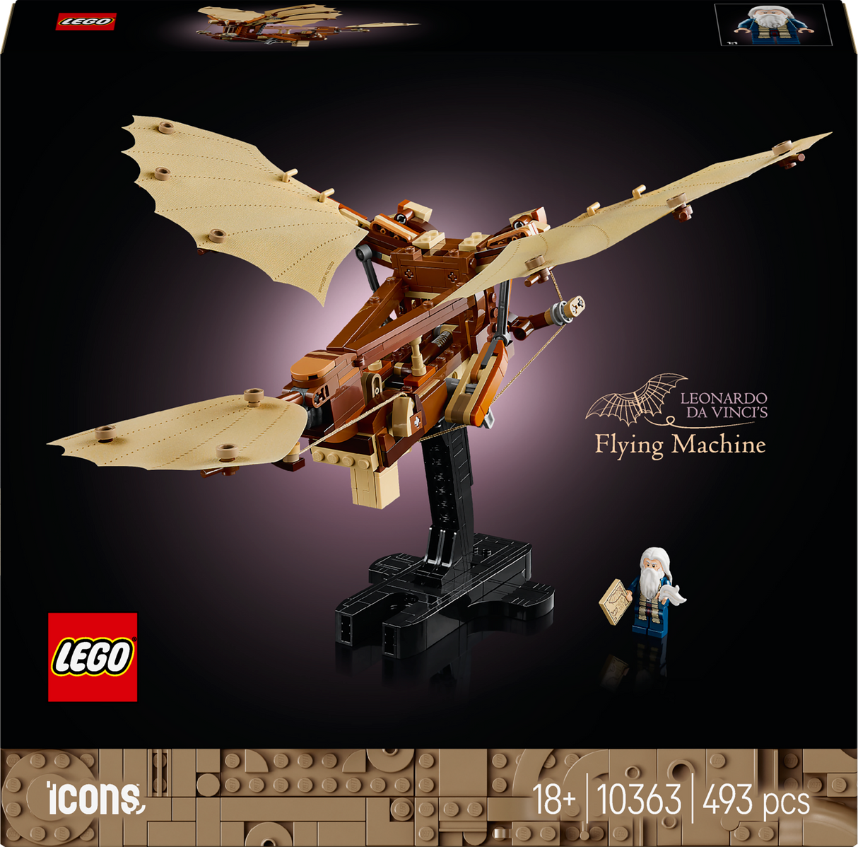 Lego Icons - Leonardo da Vinci's Flying Machine