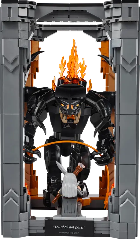 Lego The Lord of the Rings - Balrog Book Nook