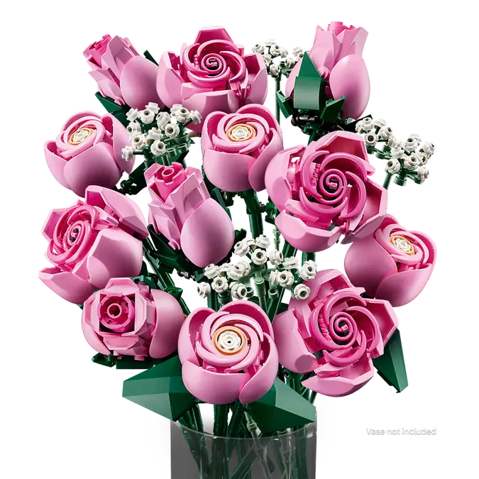 Lego Botanicals - Bouquet of Pink Roses