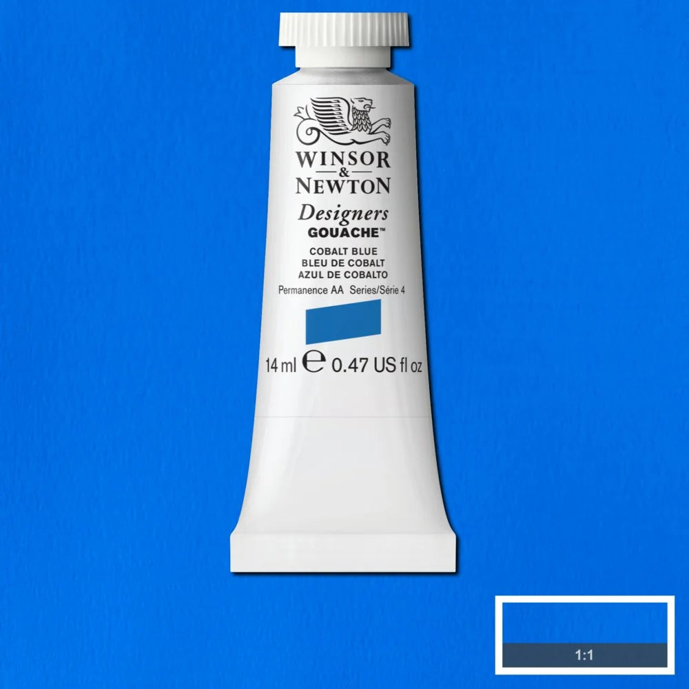 Winsor & Newton Designer's Gouache 14ml - Cobalt Blue