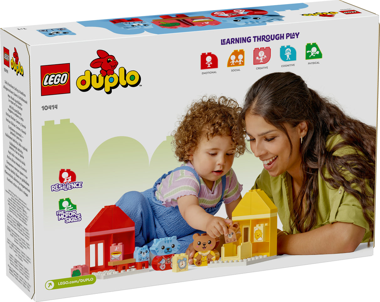 Lego Duplo Daily Routines: Eating & Bedtime Set