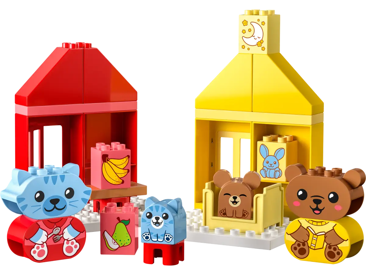 Lego Duplo Daily Routines: Eating & Bedtime Set