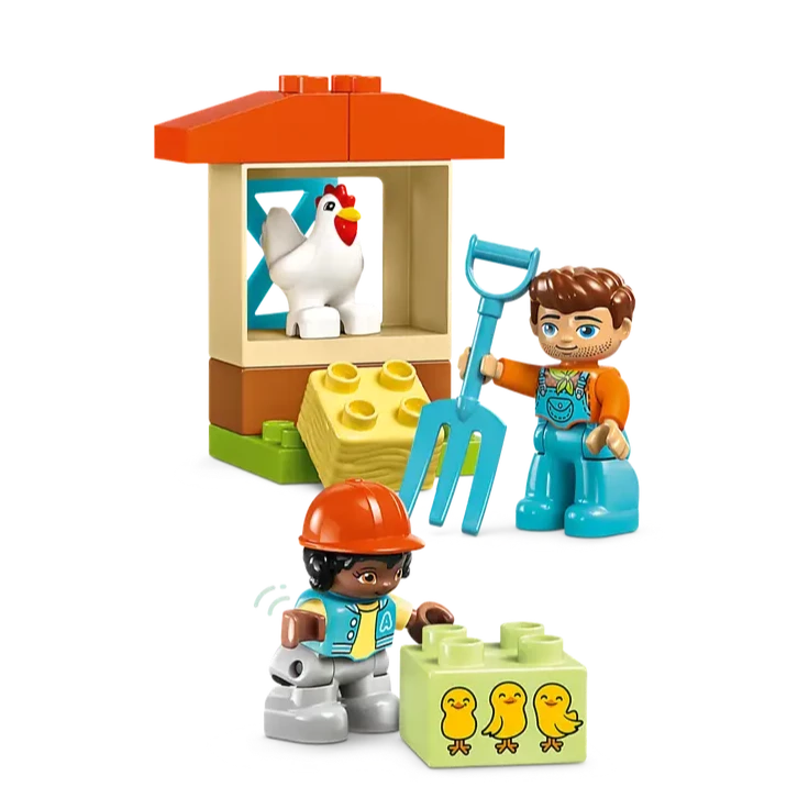 Lego Duplo Caring for Animals at the Farm Set for Toddlers