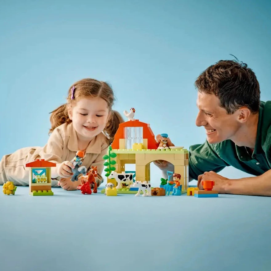 Lego Duplo Caring for Animals at the Farm Set for Toddlers