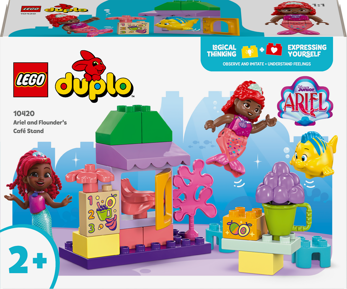 Lego Duplo Ariel and Flounder's Café Stand