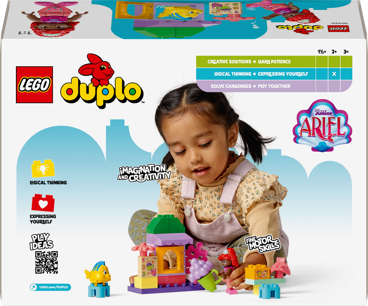 Lego Duplo Ariel and Flounder's Café Stand