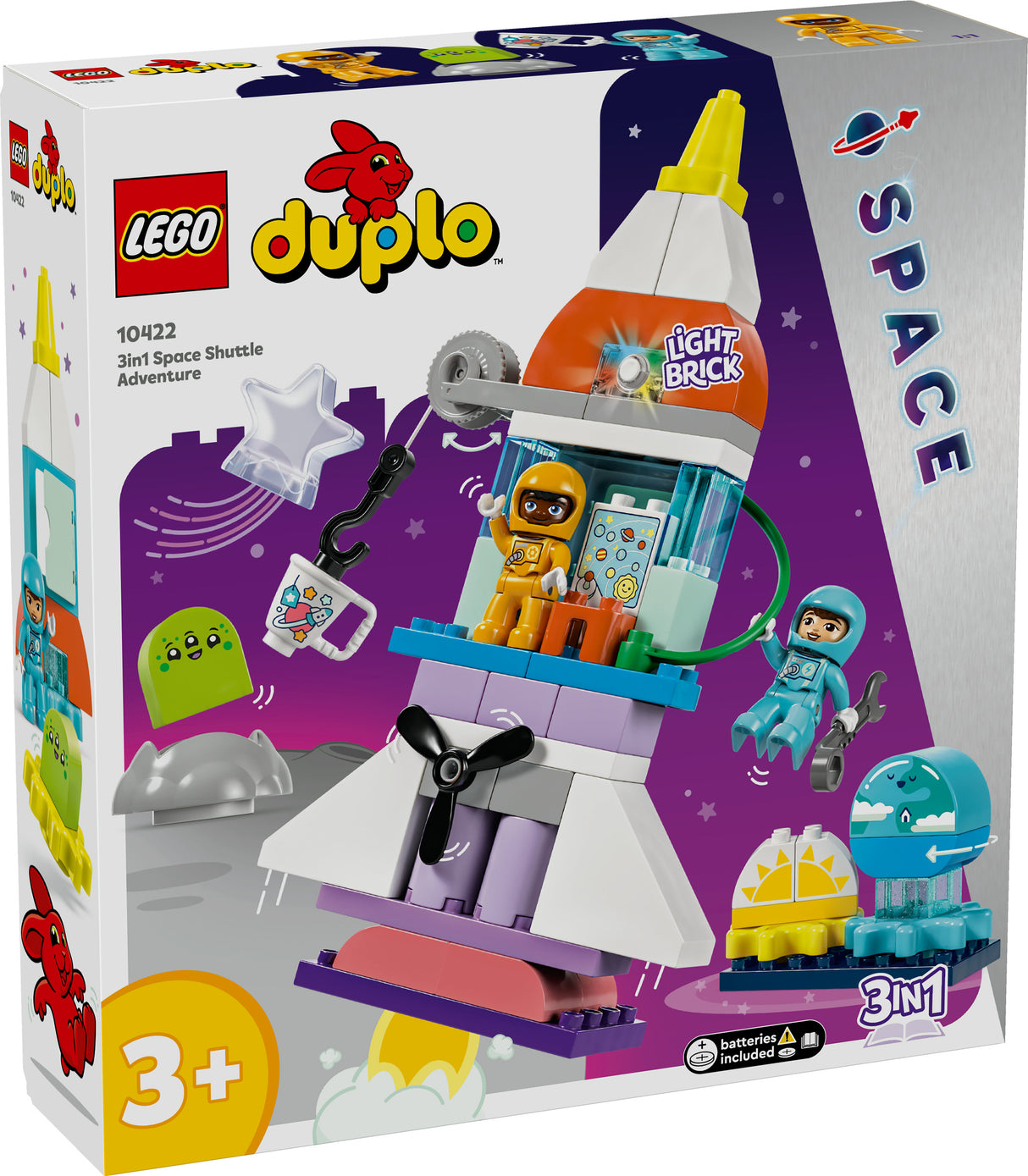 Lego Duplo 3in1 Space Shuttle Adventure Set