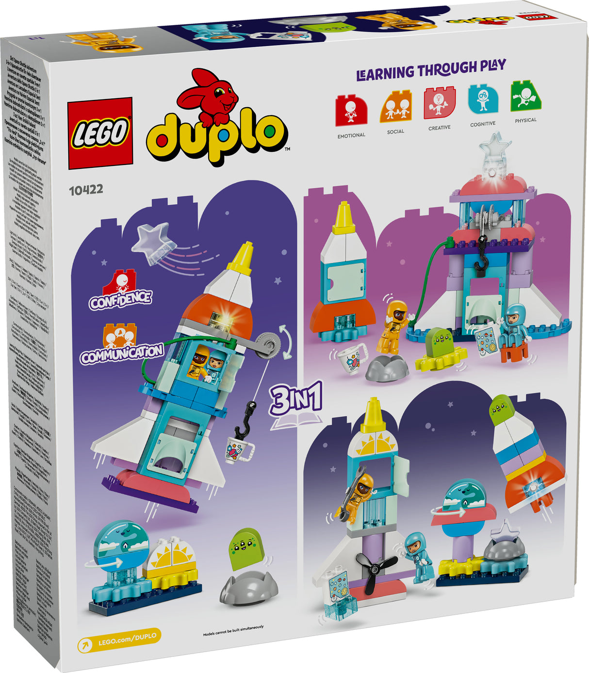Lego Duplo 3in1 Space Shuttle Adventure Set