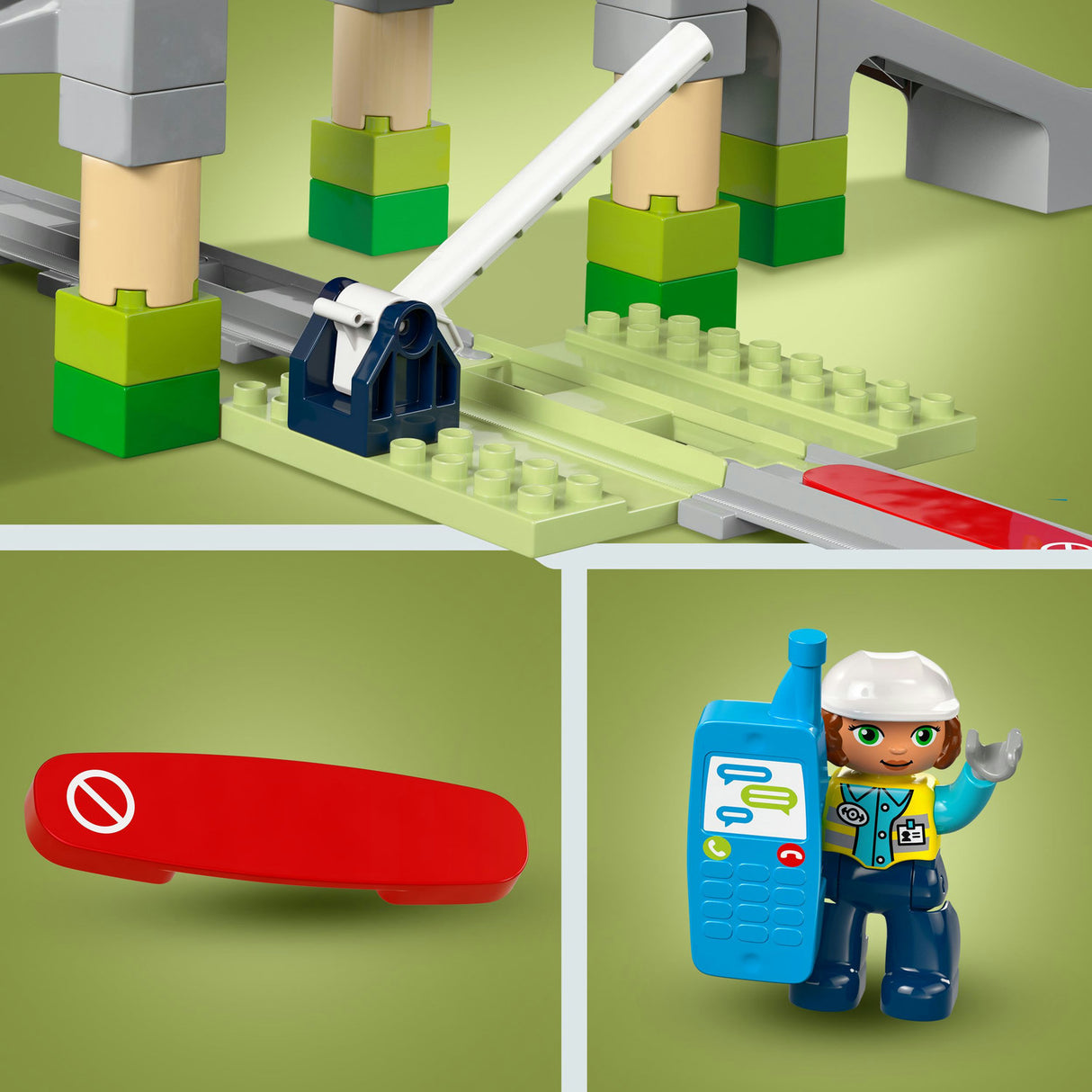 Lego Duplo - Train Bridge and Tracks Expansion Set