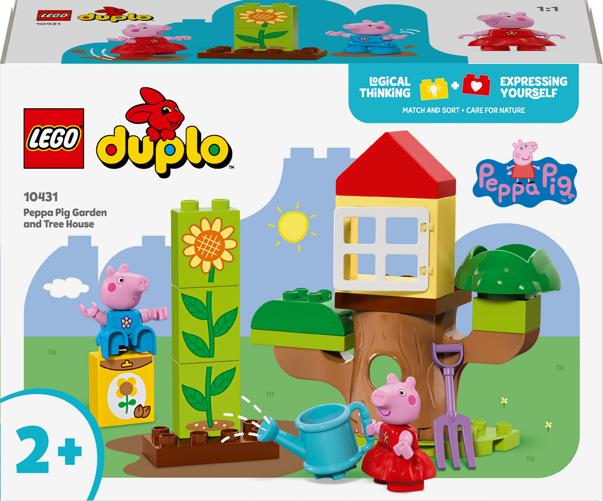 Lego Duplo Peppa Pig Garden and Tree House