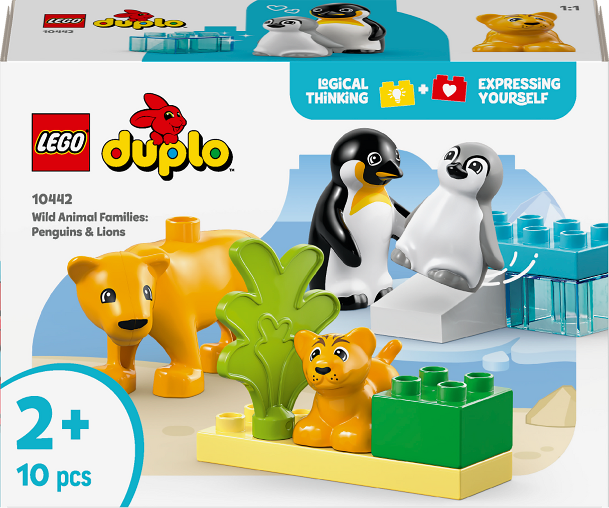Lego Duplo - Wild Animal Families: Penguins & Lions