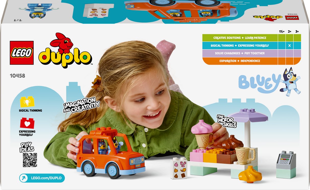 Lego Duplo Bluey - Ice Cream Trip with Bluey