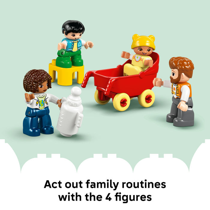 LEGO Duplo - 3 in 1 Modern Family House with Figures