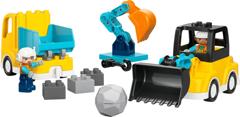LEGO Duplo - 3 in 1 Construction Vehicles